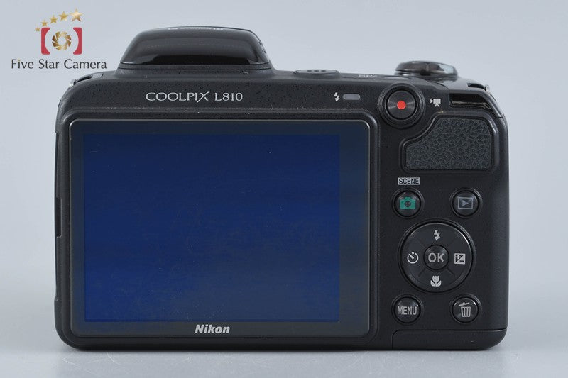 Nikon COOLPIX L810 Black 16.1 MP Digital Camera