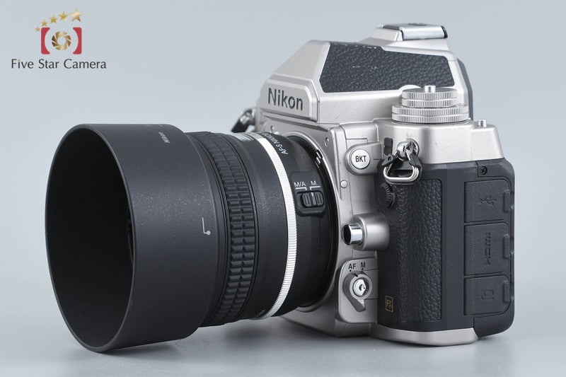 "Count 1,258" Nikon Df Silver 16.2 MP 50mm f/1.8 G Special Edition Kit *Read!!