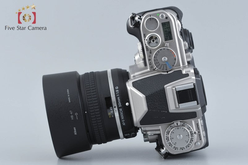 "Count 1,258" Nikon Df Silver 16.2 MP 50mm f/1.8 G Special Edition Kit *Read!!