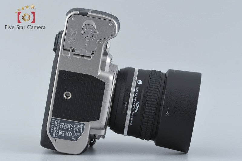 "Count 1,258" Nikon Df Silver 16.2 MP 50mm f/1.8 G Special Edition Kit *Read!!