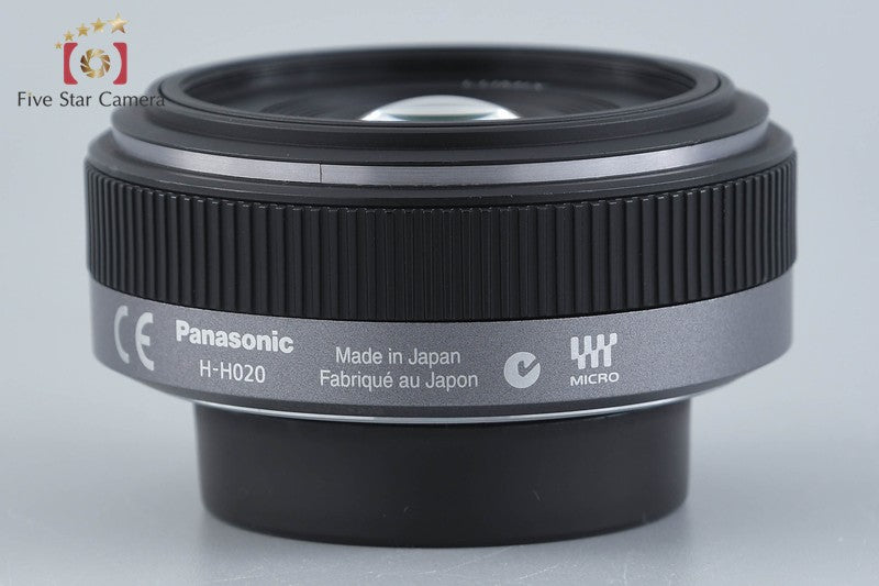 Panasonic LUMIX G 20mm f/1.7 ASPH. H-H020