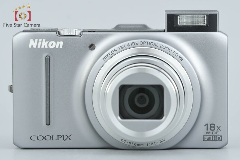 Nikon COOLPIX S9300 Crystal Silver 16.0 MP Digital Camera