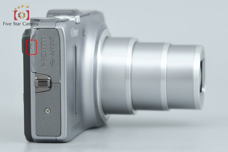 Nikon COOLPIX S9300 Crystal Silver 16.0 MP Digital Camera