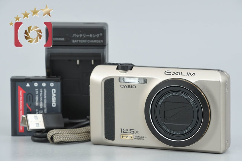 Casio HIGH SPEED EXILIM EX-ZR300 Gold 16.1 MP Digital Camera