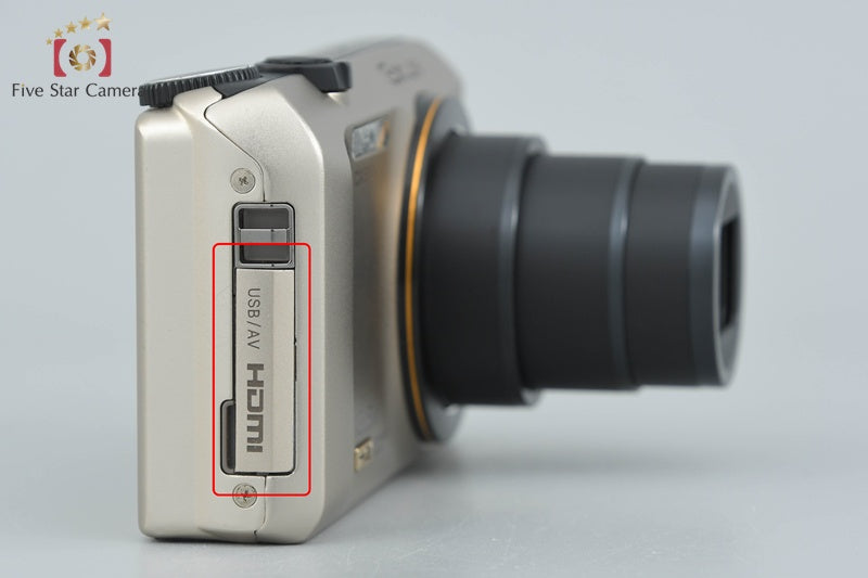 Casio HIGH SPEED EXILIM EX-ZR300 Gold 16.1 MP Digital Camera