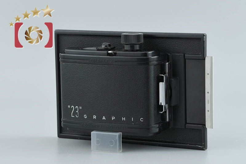 Graflex "23" Graphic 120 Roll Film Holder for 2x3 Graphic Camera