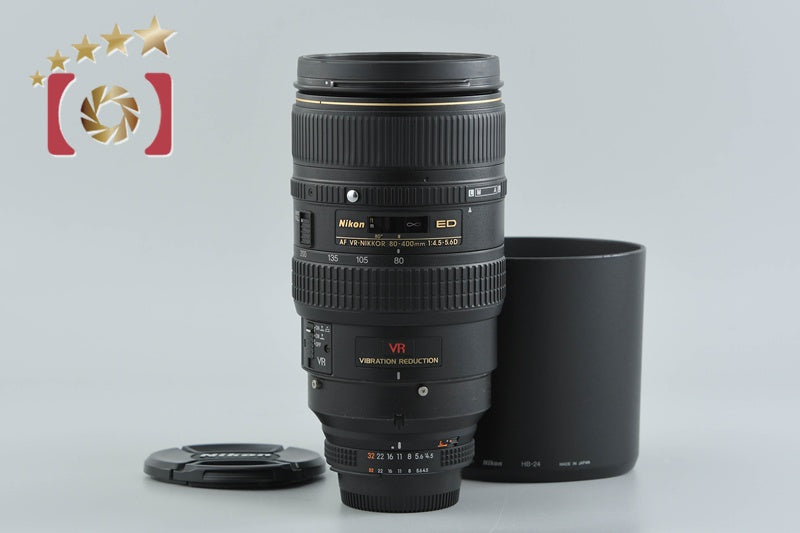 Nikon AF NIKKOR 80-400mm f/4.5-5.6 D ED VR
