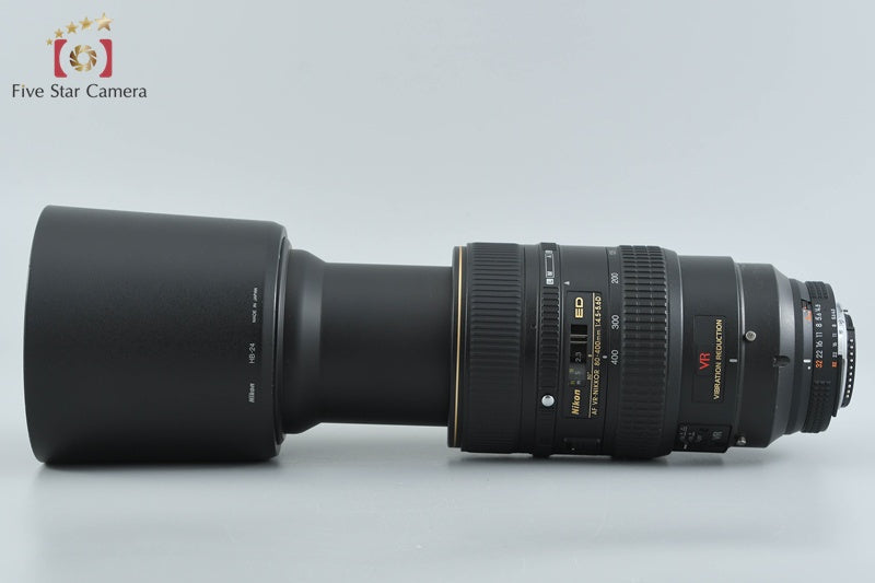 Nikon AF NIKKOR 80-400mm f/4.5-5.6 D ED VR
