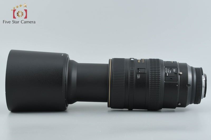 Nikon AF NIKKOR 80-400mm f/4.5-5.6 D ED VR