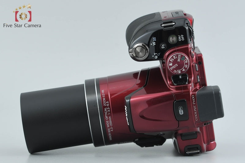 Nikon COOLPIX P600 Red 16.0 MP Digital Camera