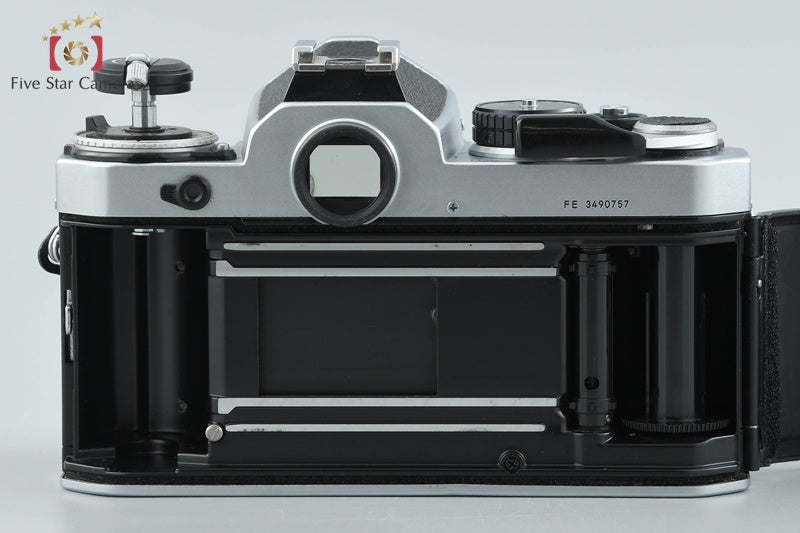 Nikon FE Silver 35mm SLR Film Camera Body