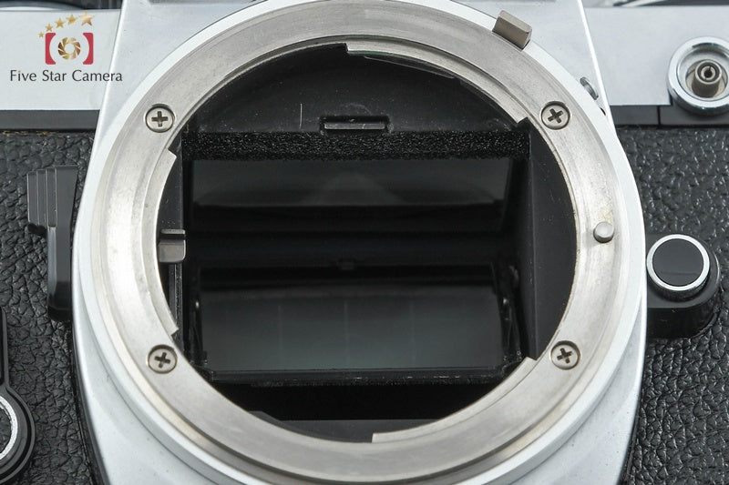 Nikon FE Silver 35mm SLR Film Camera Body