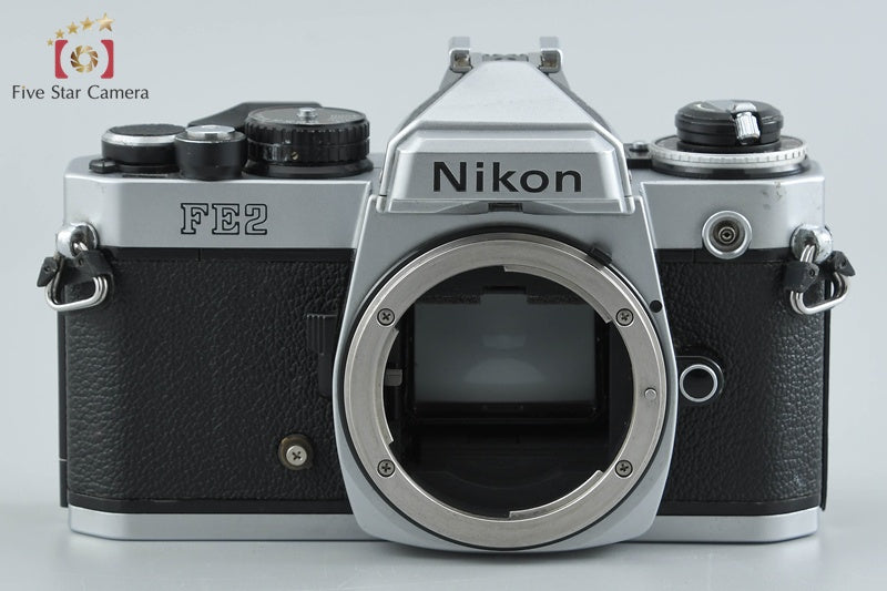 Nikon FE2 Silver 35mm SLR Film Camera Body