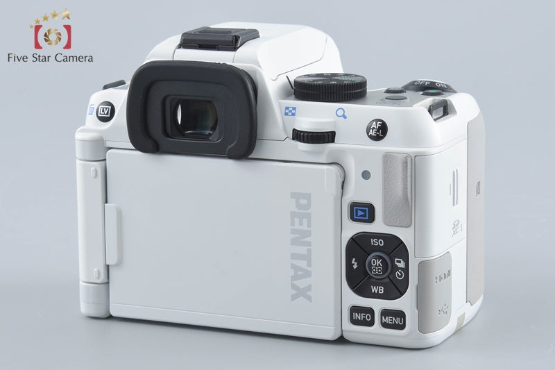 "Shutter count 3,733" PENTAX K-S2 White 20.1 MP DSLR Camera 18-50 Lens