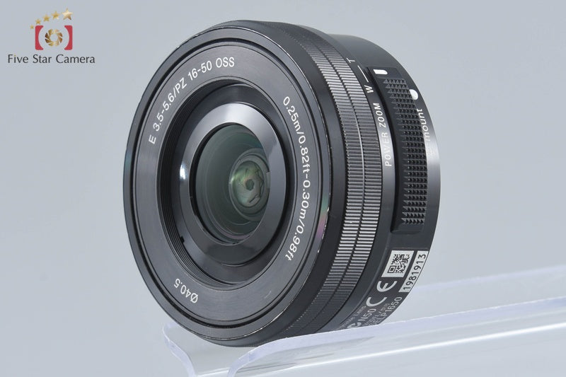SONY E PZ 16-50mm f/3.5-5.6 OSS SELP1650 Black Sony E Mount