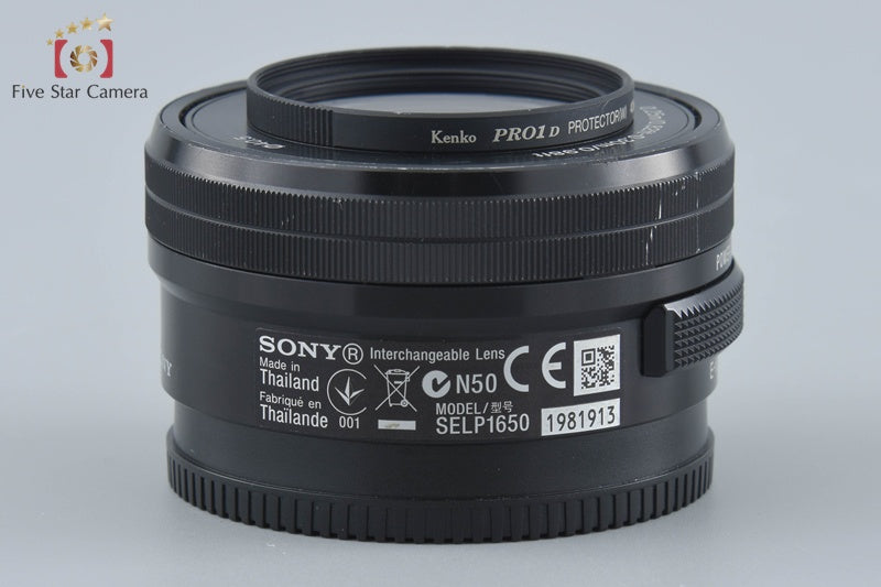 SONY E PZ 16-50mm f/3.5-5.6 OSS SELP1650 Black Sony E Mount