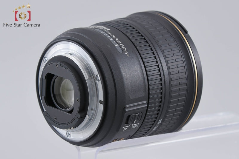 Nikon AF-S FISHEYE NIKKOR 8-15mm f/3.5-4.5 E ED