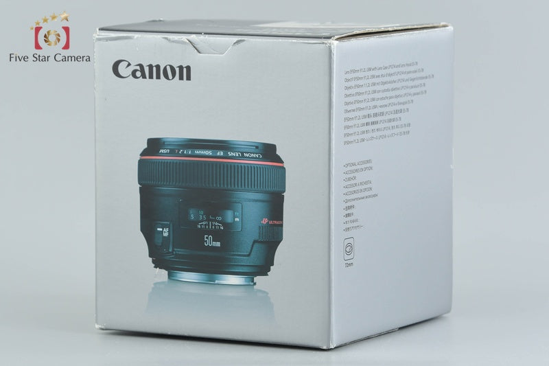 Canon EF 50mm f/1.2 L USM w/ Box