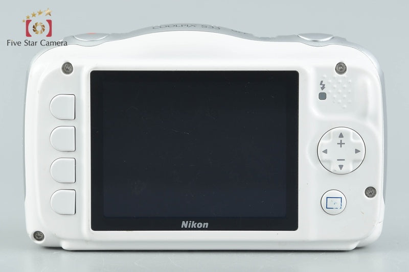 Nikon COOLPIX S33 White 13.2 MP Digital Camera