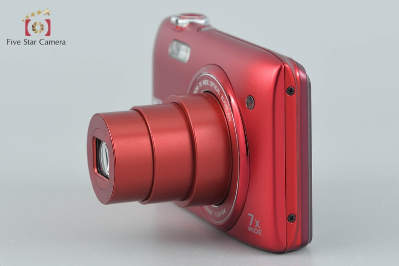 Nikon COOLPIX S3400 Red 20.1 MP Digital Camera