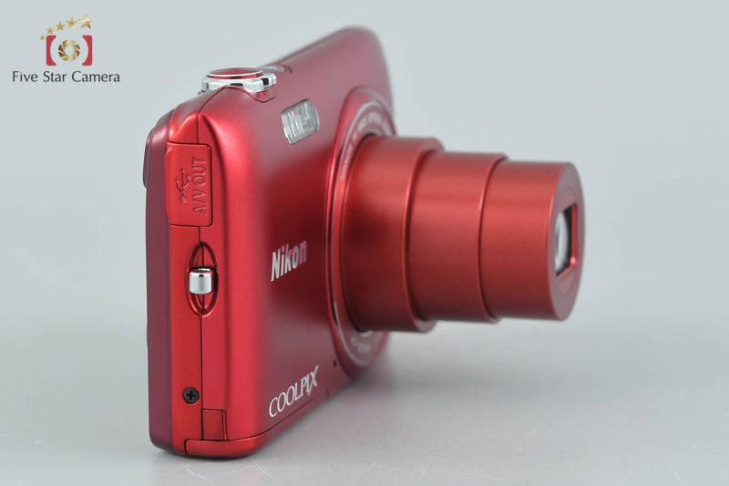 Nikon COOLPIX S3400 Red 20.1 MP Digital Camera