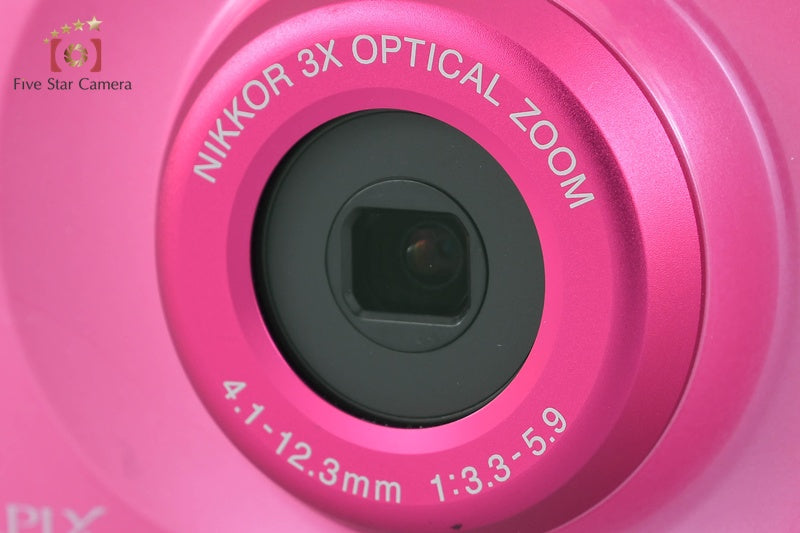 Nikon COOLPIX W100 Pink 13.2 MP Digital Camera