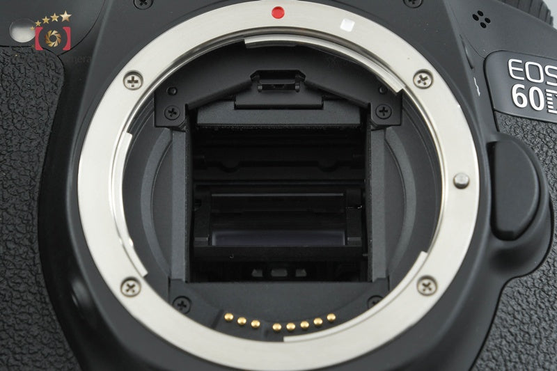 "Shutter count 654" Canon EOS 60D 18.0 MP Digital SLR Camera EF-S 18-135 Lens