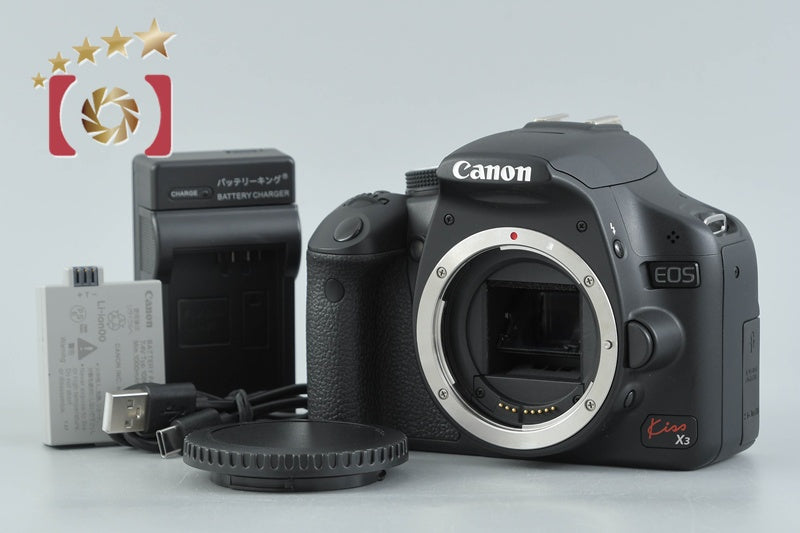"Count 1,439" Canon EOS Kiss X3 / Rebel T1i / 500D 15.1 MP DSLR Camera Body