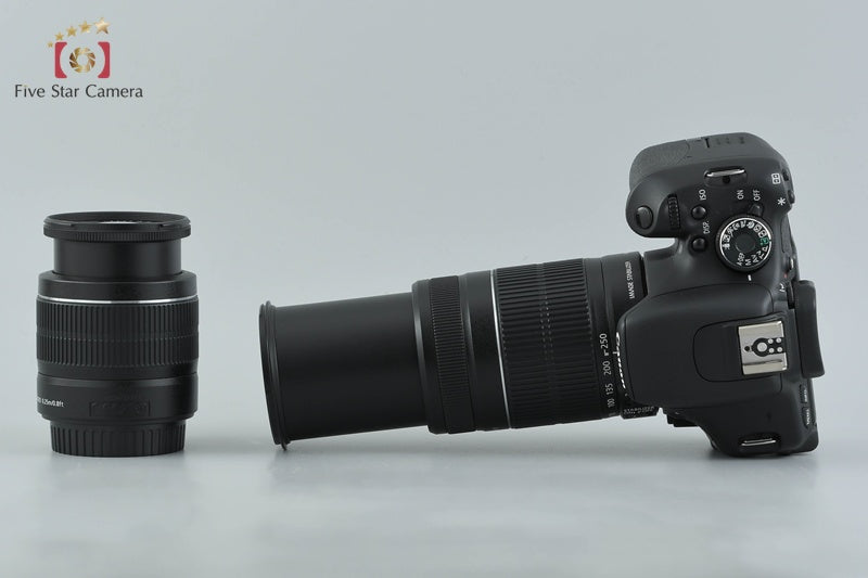 "Count 3,193" Canon EOS Kiss X5 / Rebel T3i / 600D 18.0 MP 18-55 55-250 Lenses