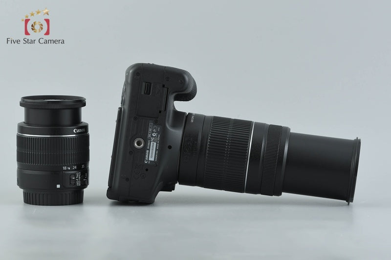"Count 3,193" Canon EOS Kiss X5 / Rebel T3i / 600D 18.0 MP 18-55 55-250 Lenses