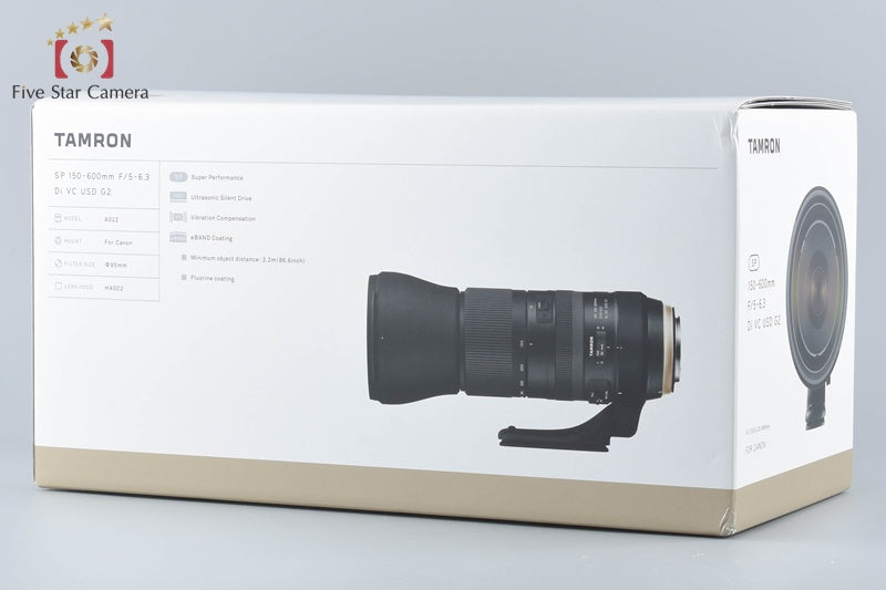 Tamron A022 SP 150-600mm f/5-6.3 Di VC USD G2 for Canon w/ Box