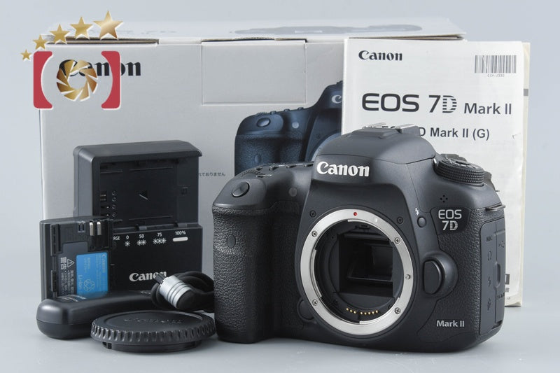 Canon EOS 7D Mark II 20.2 MP Digital SLR Camera Body w/ Box
