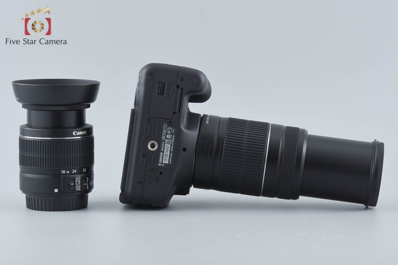 "Count 834" Canon EOS Kiss X5 / Rebel T3i / 600D 18.0 MP 18-55 55-250 Lenses
