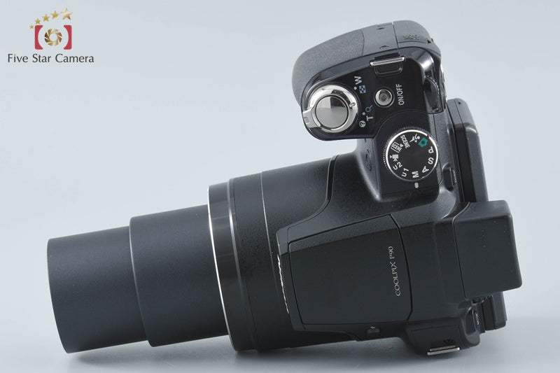 Nikon COOLPIX P90 Black 12.1 MP Digital Camera