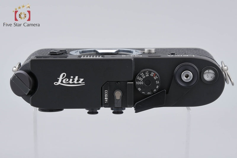 Leica M4-2 Black 35mm Rangefinder Film Camera Body