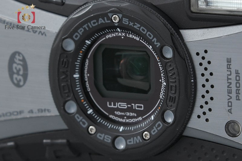 PENTAX WG-10 Black 14.0 MP Waterproof Action Camera