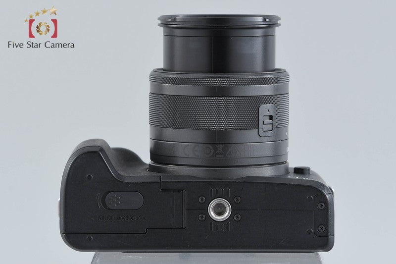 Canon EOS Kiss M / M50 Black 24.0 MP 15-45 IS STM Lens