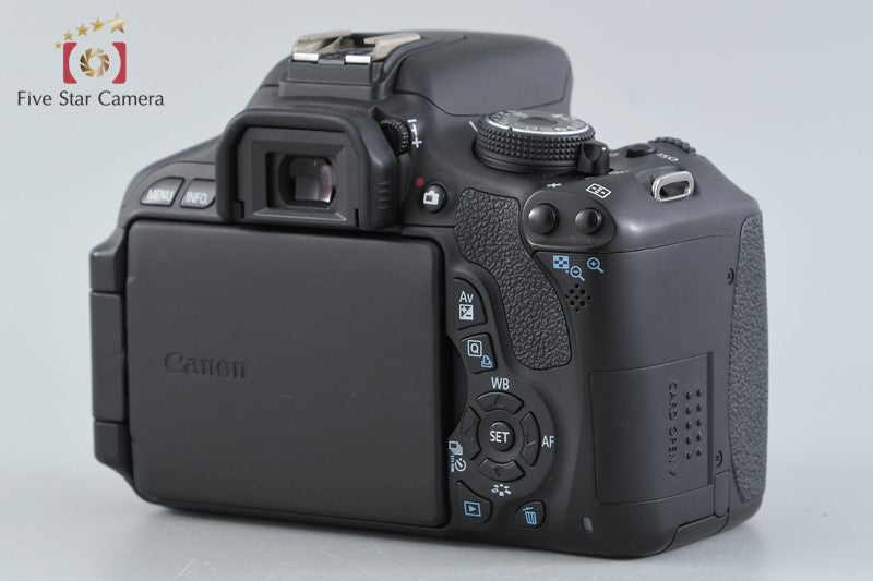 Canon EOS Kiss X5 / Rebel T3i / 600D 18.0 MP EF-S 18-55 IS II Lens