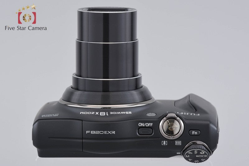 Fujifilm FinePix F820EXR Black 16.0 MP Digital Camera