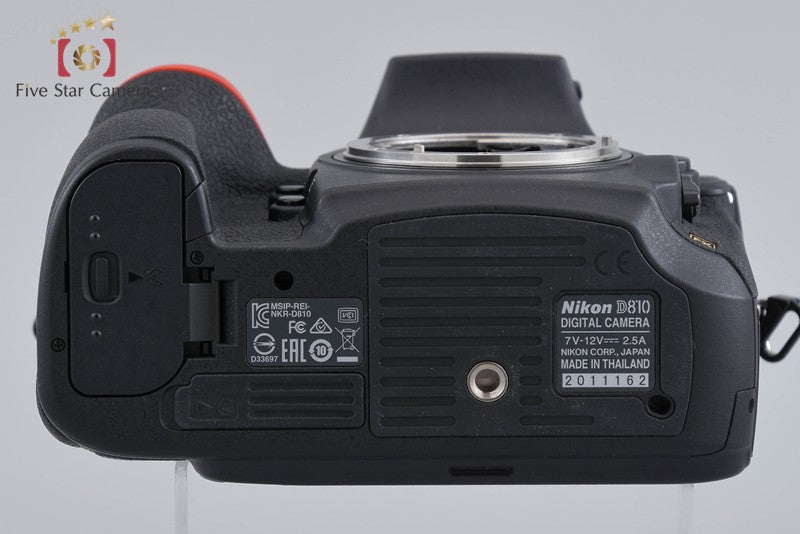 "Shutter count 2,401" Nikon D810 36.3 MP Full Frame Digital SLR Camera Body