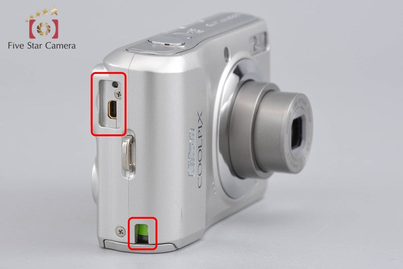 Nikon COOLPIX L20 Silver 10.0 MP Digital Camera