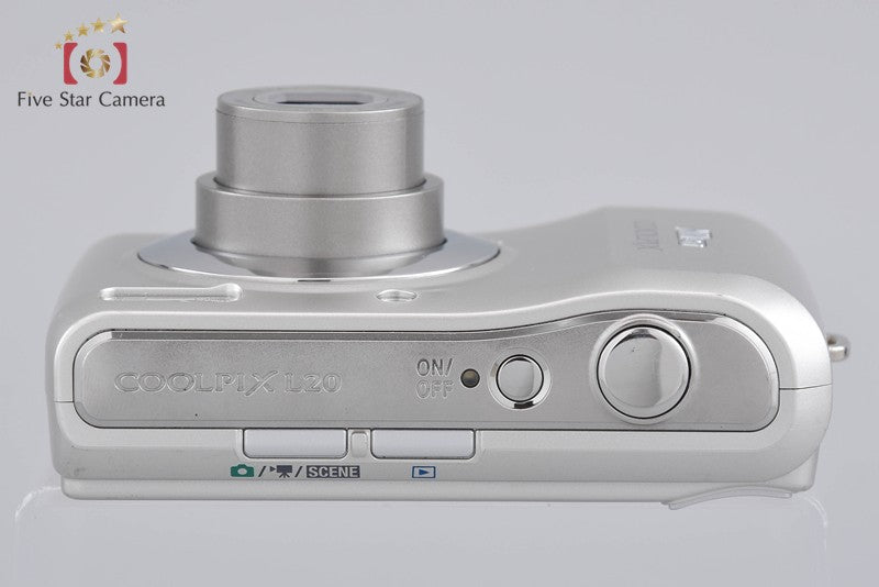 Nikon COOLPIX L20 Silver 10.0 MP Digital Camera