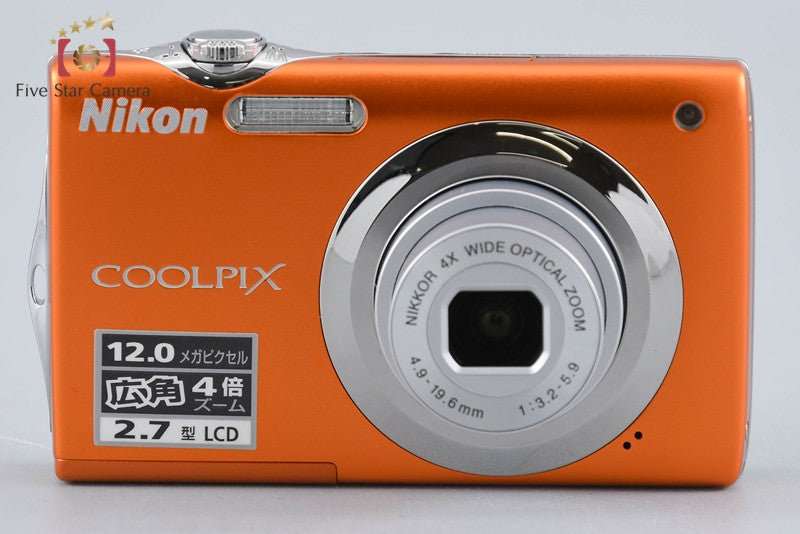 Nikon COOLPIX S3000 Fine Orange 12.0 MP Digital Camera