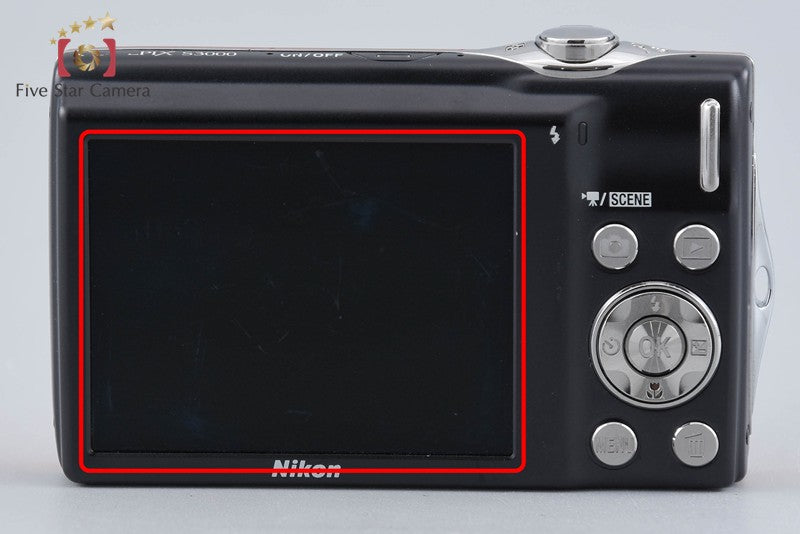 Nikon COOLPIX S3000 Fine Orange 12.0 MP Digital Camera