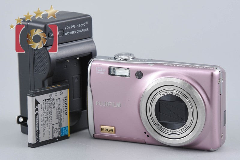 Fujifilm FinePix F80EXR Pink 12.0 MP Digital Camera