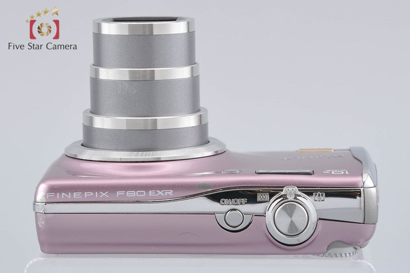 Fujifilm FinePix F80EXR Pink 12.0 MP Digital Camera