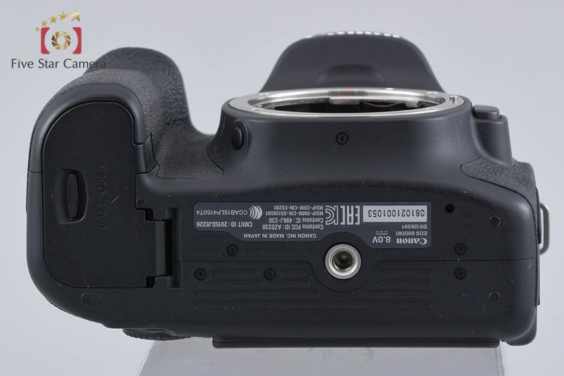 Canon EOS 80D 24.2 MP Digital SLR Camera Body