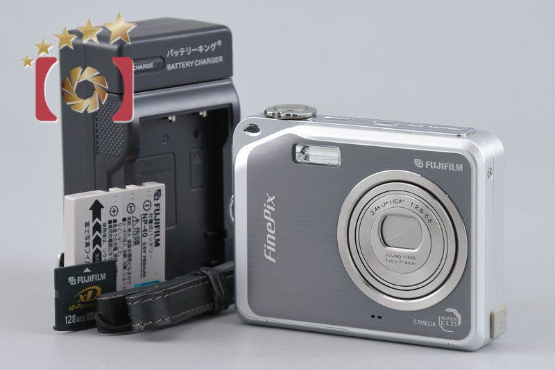 Fujifilm FinePix V10 Gunmetal 5.1 MP Digital Camera