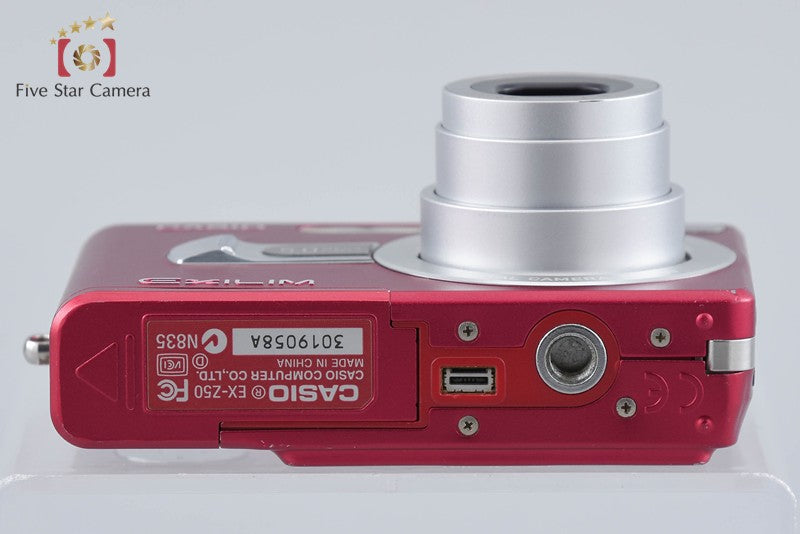 Casio EXILIM EX-Z50 Red Star 5.0 MP Digital Camera