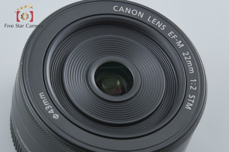 Canon EF-M 22mm f/2 STM Black